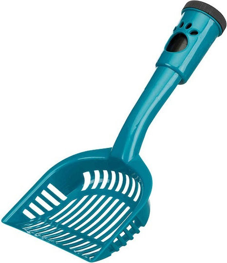 Trixie Blue Scoop Cat Toilet with Bag Holder Blue