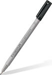 Staedtler Lumocolor Design Marker 0.6mm Black