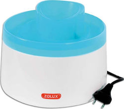 Zolux Cat Fountain Automatic Cat Waterer Fountain White Ηλεκτρική 2lt