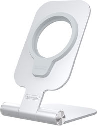 Nillkin Maglock MagSafe Charging Stand in Silver Colour