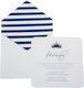 My Mastoras Crown Baptism Invitation Crown with Envelope