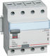 Legrand RX3 Relee De Fază Scurgere De Pământ 100A Tetrapolar Cu Tensiune 230V 30mA