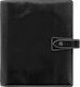 Filofax Malden Veranstalter Schwarz Leder 45x22cm