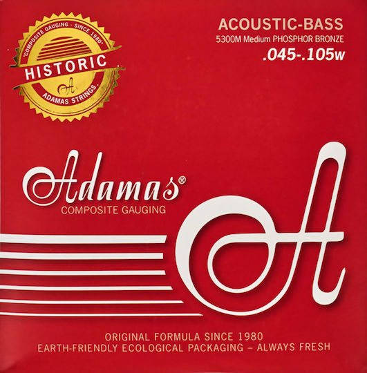 Adamas Historic Reissue Bass Σετ Χορδών Phosphor Bronze Μπάσου 45 - 105" Medium