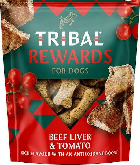 Tribal Pet Foods Rewards Biscuit Dog Diet Grain & Gluten Free with Calf and Tomato 125gr