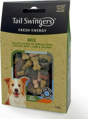 Pet Interest Tail Swingers Fresh Energy Mix Treat for Puppies with Cereals and Meat 125gr 1366-T