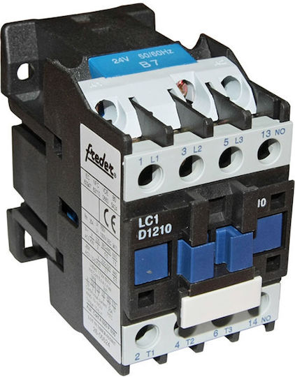 Adeleq Industrial Power 5.5KW 12AC3 με Πηνίο Βοηθητική Επαφή 1NO 26-05524