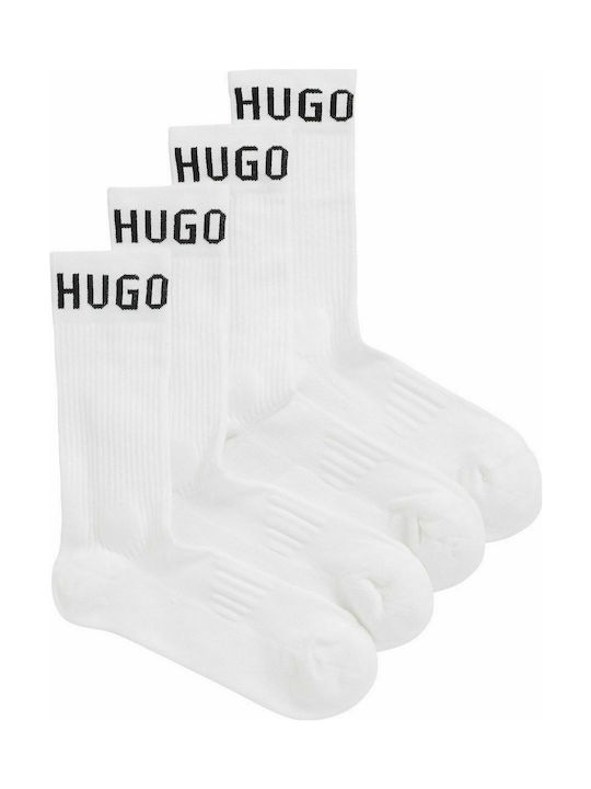 Hugo Boss Men's Socks White 2Pack