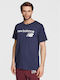 New Balance Herren Sport T-Shirt Kurzarm Marineblau MT03905PGM