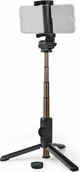 Nedis Selfie Stick Cell Phone Tripod with Bluetooth Black