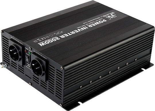 Solarvertech NM2K Modified Sine Wave Inverter Power 2000W with Input Voltage 12V