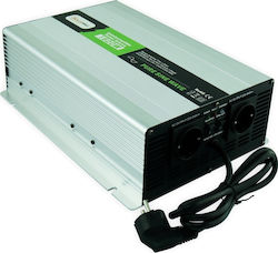 Solarvertech NPS1500 Inverter Καθαρού Ημίτονου 1500W 12V Μονοφασικό