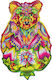 Puzzle Wood Trick Spirit Bear Puzzle 3D 184pcs