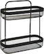 Atmosphera Wandmontage Regal Mayaj Metallisch 30.7x12x34.5cm Schwarz