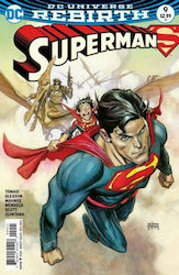 Superman Rebirth #09, Variant Cover