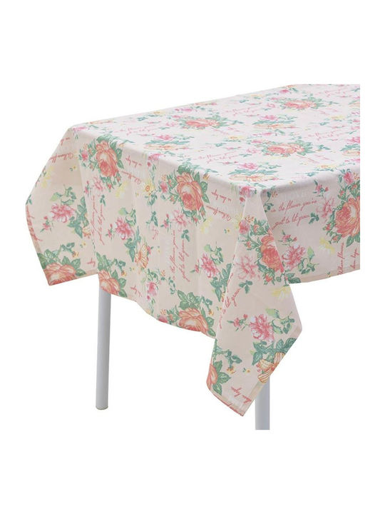 Click Tablecloth Heart Ecru 110x180cm
