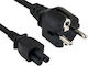 Intel Schuko - IEC C5 Cable 0.6m Μαύρο AC06C05EU