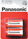 Panasonic Carbon Zinc C Batteries 1.5V 2 pack