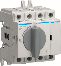 Hager Changeover Panel Switch 63A