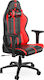 SPC Gear SR400 Gaming Stuhl aus Künstlichem Leder mit Verstellbaren Armlehnen Schwarz/Rot