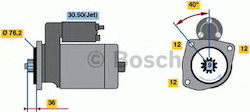 Bosch Engine Starter Starter 1997 for Skoda Octavia 0001125035