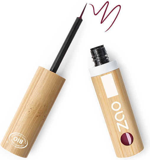 Zao Organic Makeup Brush Long Stay Liquid Eye Liner 4.5gr