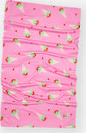 Tortue Ice Cream Kids Beach Towel Pink 140x70cm