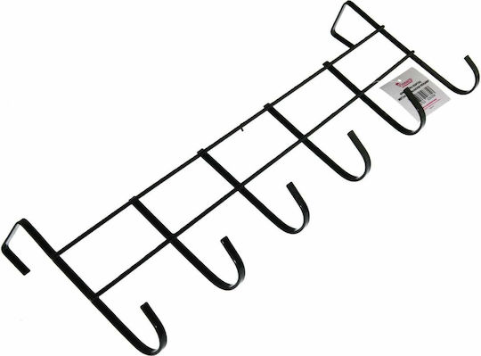 Viosarp Door Hook 6 Slots Metallic