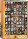 Famous Writers Puzzle 2D 1000pcs
