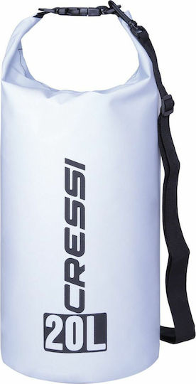 CressiSub Waterproof Bag Shoulder Bag White