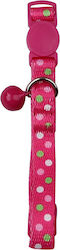 Pawise Polka Dots Cat Collar 20-30εκ. Pink