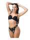 Amelia Women's Brazil with Lace Black