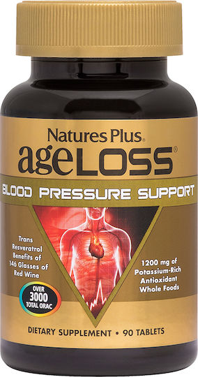 Ageloss Blood Pressure Support Special Food Supplement 90 Tablets