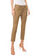 Dsquared2 Women's Fabric Capri Trousers Tabac Brownc Brown