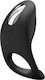 LateToBed Hunter Inel Vibrant Pentru Penis Din Silicon Negru Y-833
