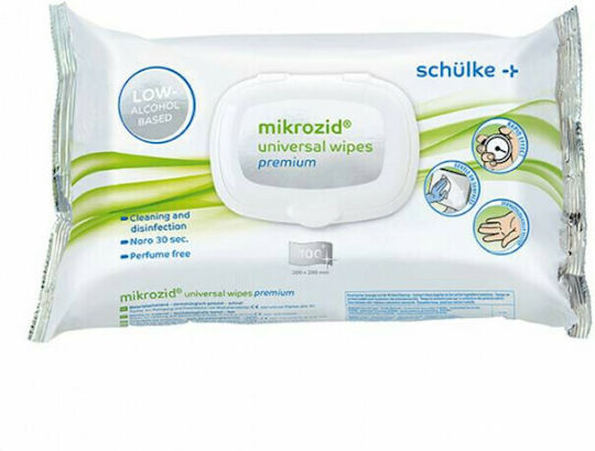 Schulke Universal Wipes За Обща Употреба с Дезинфекционно Действие 1x100 бр
