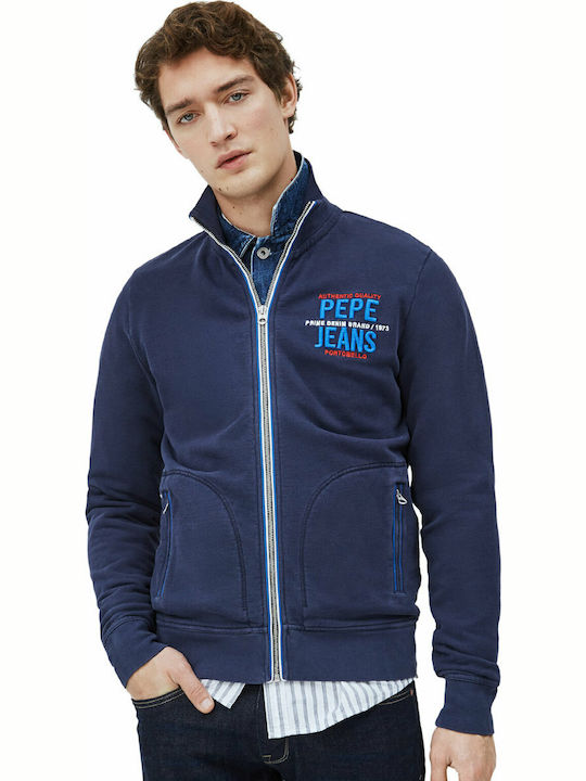 Pepe Jeans Tristam Ζακέτα Navy Μπλε
