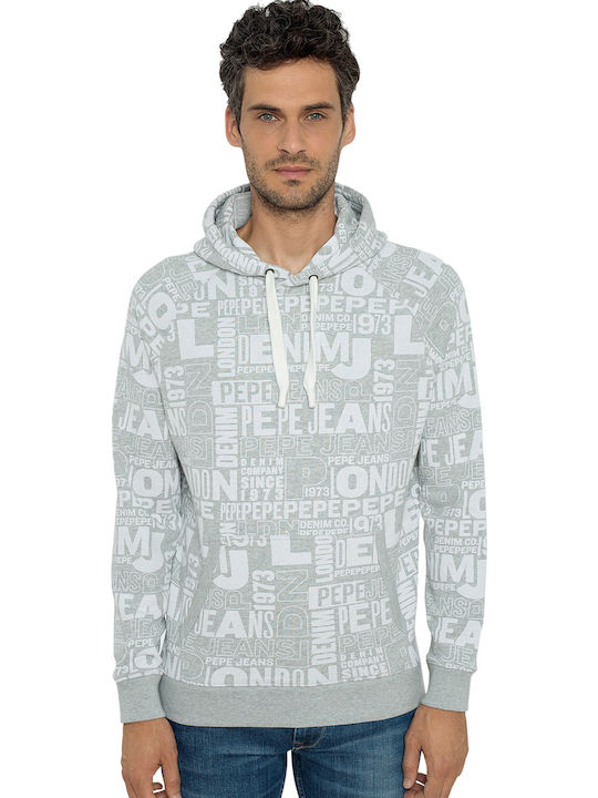 Homer Sweatshirt with Hood Gray