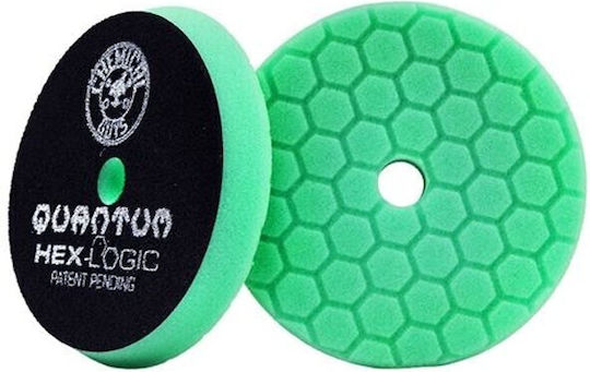 Chemical Guys BUFX113HEX5 Σφουγγάρι Γυαλίσματος Πράσινο 140mm