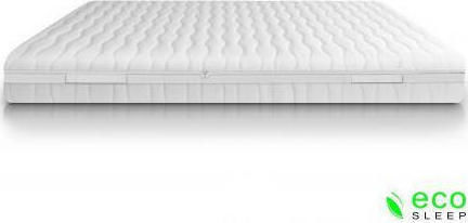 Eco Sleep Dual Double Ergonomic Mattress Memory Foam / Foam Double-Sided 140x190x24cm with Independent Springs