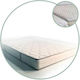 Achaia Strom Economy Anatomic Διπλό Ορθοπεδικό Στρώμα 140x190x20cm με Ελατήρια