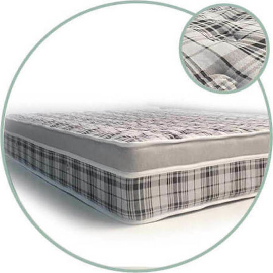 Achaia Strom Royal Air Διπλό Ορθοπεδικό Στρώμα Διπλής Όψης 150x190x30cm με Ανώστρωμα