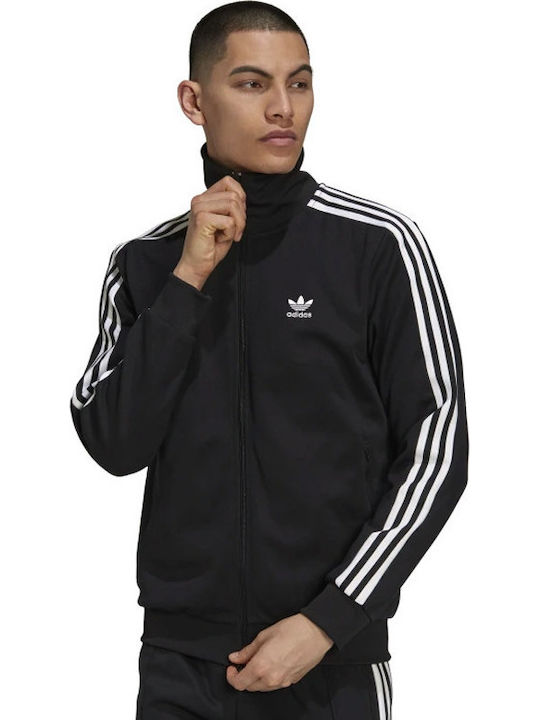 Adidas Adicolor Classics Beckenbauer Primeblue Men's Cardigan with Pockets Black