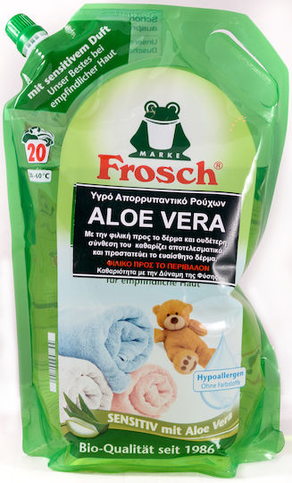 Frosch Перилен препарат за дрехи с аромат алое вера 1.8lt (20 Мерителни чаши)
