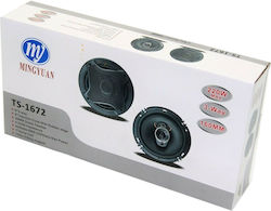 Car Speaker Mingyuan AU-TS-1672 6" with 220W RMS (3 Way) 160mm