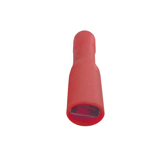 Adeleq Ακροδέκτης Συρταρωτός με Μόνωση 1.5mm² Κόκκινο (12-571215)
