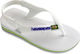 Havaianas Kids' Flip Flop White Baby Brazil Logo