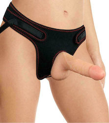 Lovetoy Ingen Easy Strapon Set Harness με Dildo 18cm στο χρώμα του δέρματος