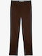 Lacoste Men's Trousers Chino in Slim Fit Brown HH9553-57D