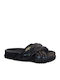 FRNC 110 Damen Flache Sandalen in Schwarz Farbe